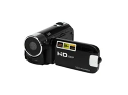 Filmadora Hd 1080p 16mp Zoom 16x Lcd Portátil para Família Viagem Vermelha STELASPLEN
