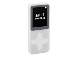 Player Mp3 Bluetooth 5.0 Com Tela Lcd 1.77in, Rádio Fm, Gravador, Relógio Alarme, 16gb Branco