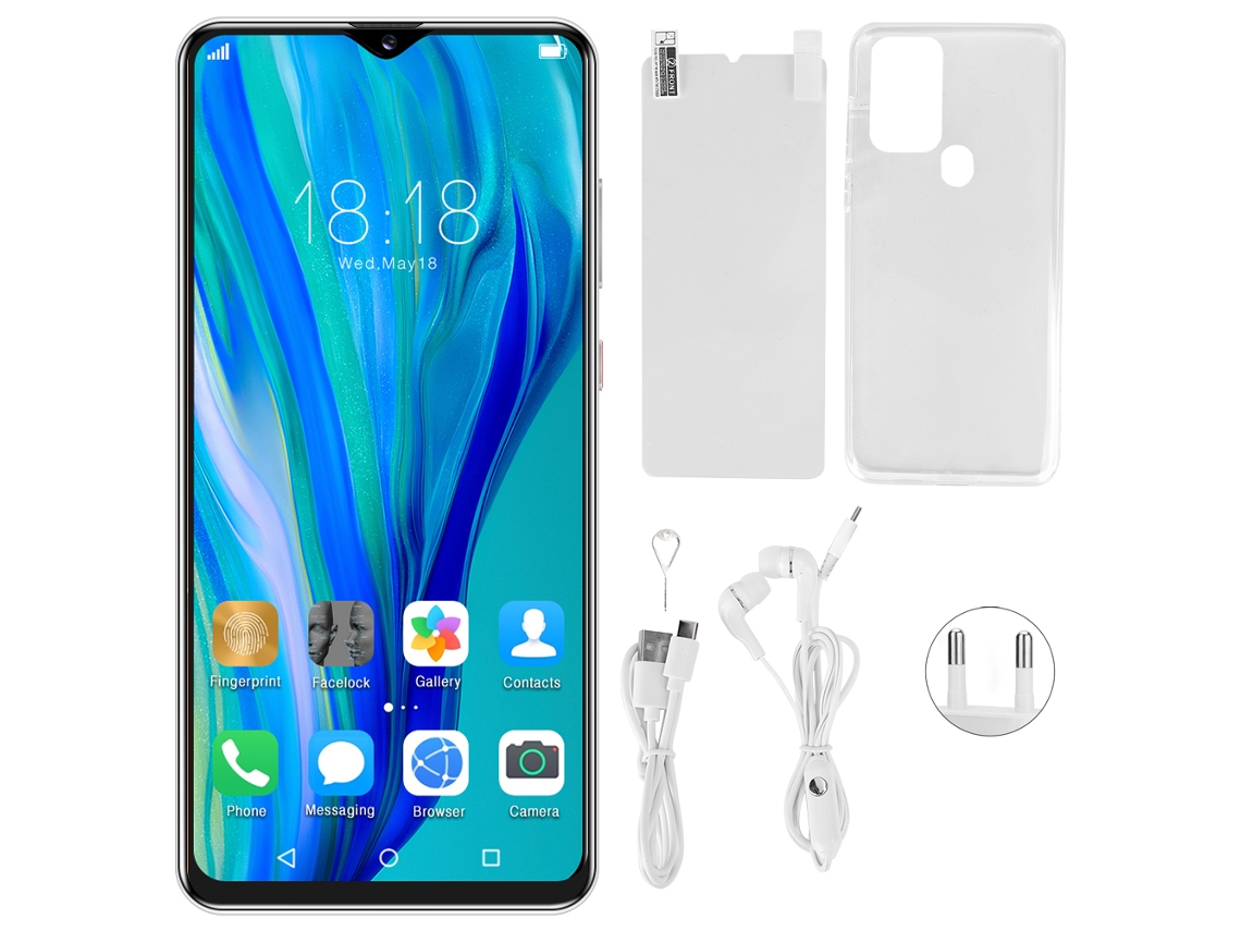 Smartphone Laxiscreed Com Reconhecimento Digital E Facial Dual Sim De Alta Performance