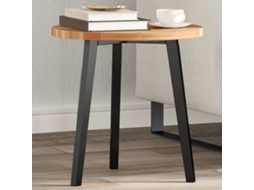 Vidaxl Tampo De Mesa Redondo Ø40x2 Cm Madeira De Acácia Maciça