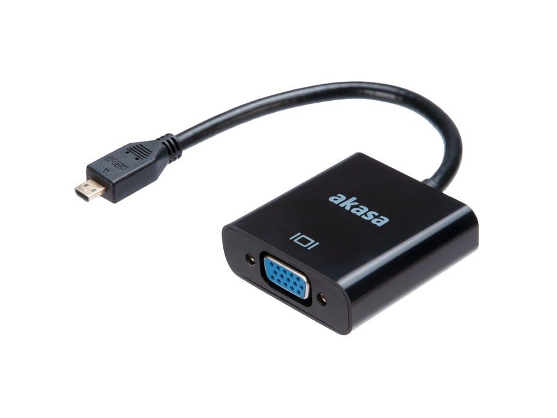 Adapter Konverter Akasa Micro Hdmi Para Vga Preto Customização Pc Akasa Micro Hdmi Para Vga Konverter Adapter 269174