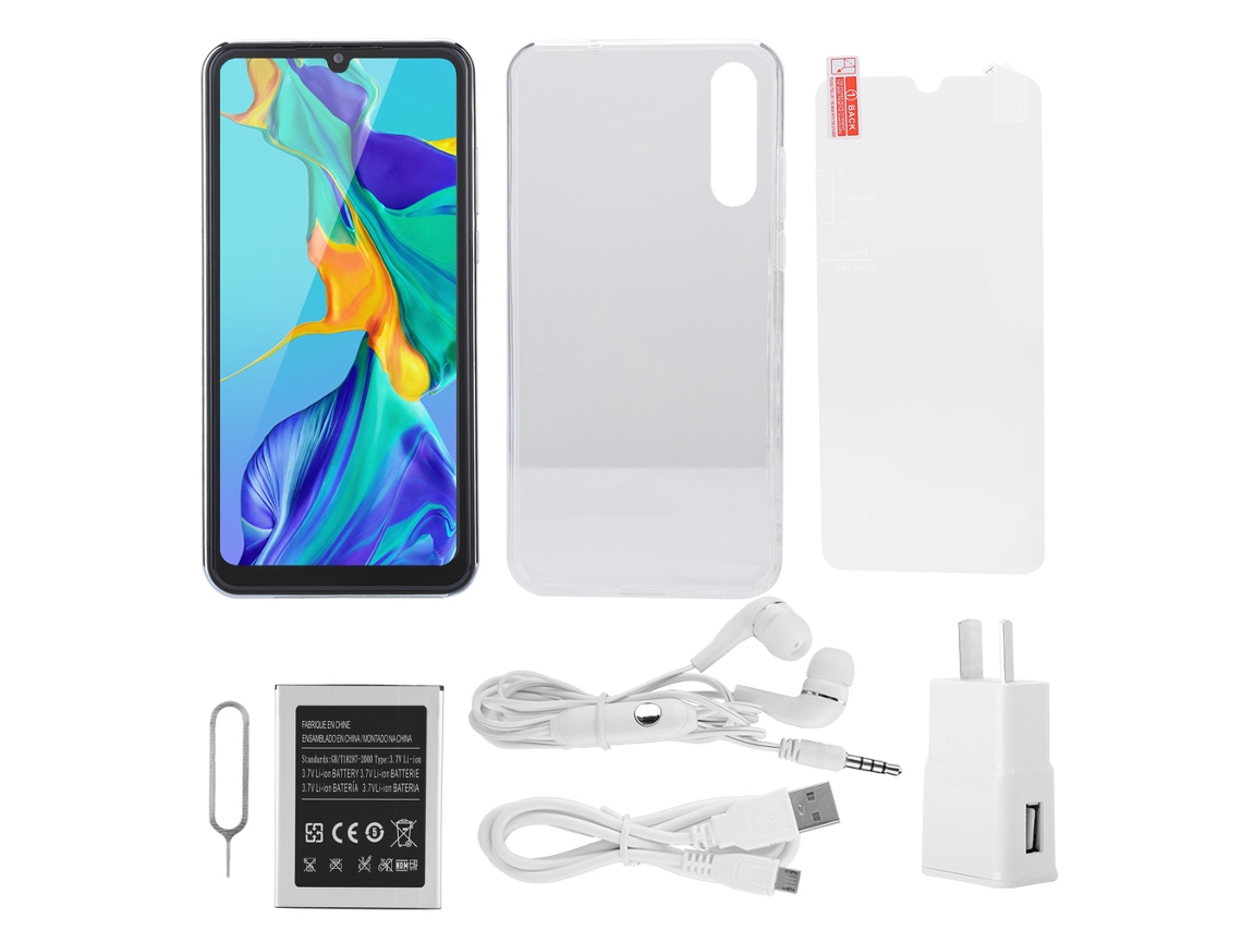 Smartphones Laxiscreed Com Reconhecimento Facial E Digital, Ecrã De Topo Em Design Gota D'água