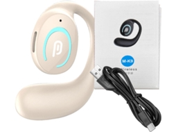 Fones De Ouvido Supra Auriculares, Fones De Ouvido Sem Fio Com Cancelamento Ruído Para Jogos Graves Profundos, Design