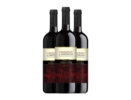 Vinho DOLIANOVA Cannonau di Sardegna (0.75 L - 3 Unidades)