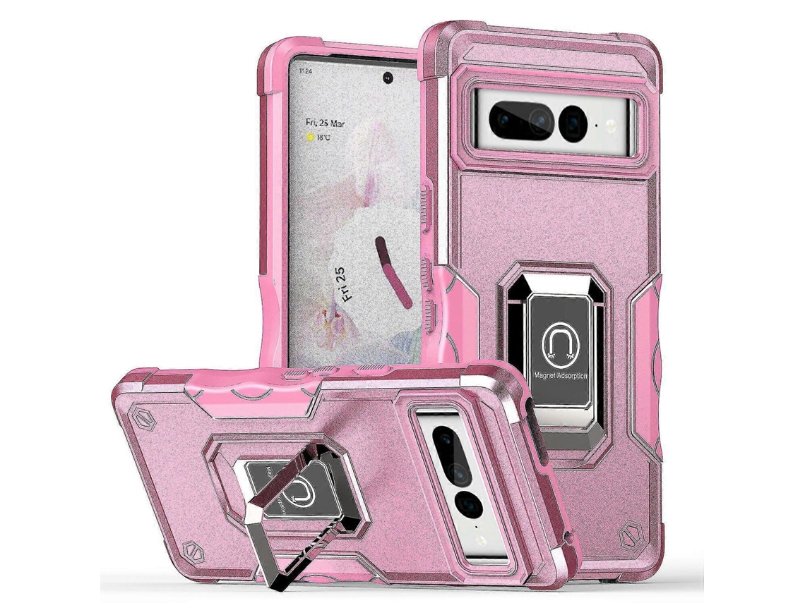25-26 Case For Google Pixel7 Pro Shockproof Magnetic With Ring Holder