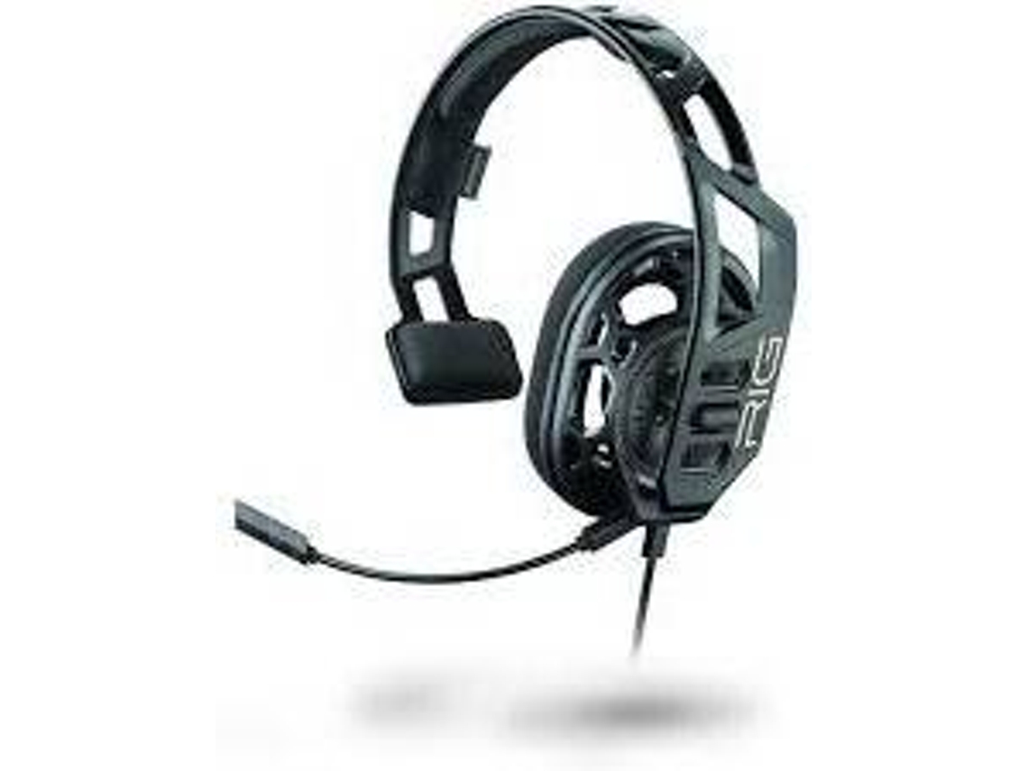 Auscultador com Fios BIG-BEN Rig 100 (Multiplataforma - Microfone - Preto)