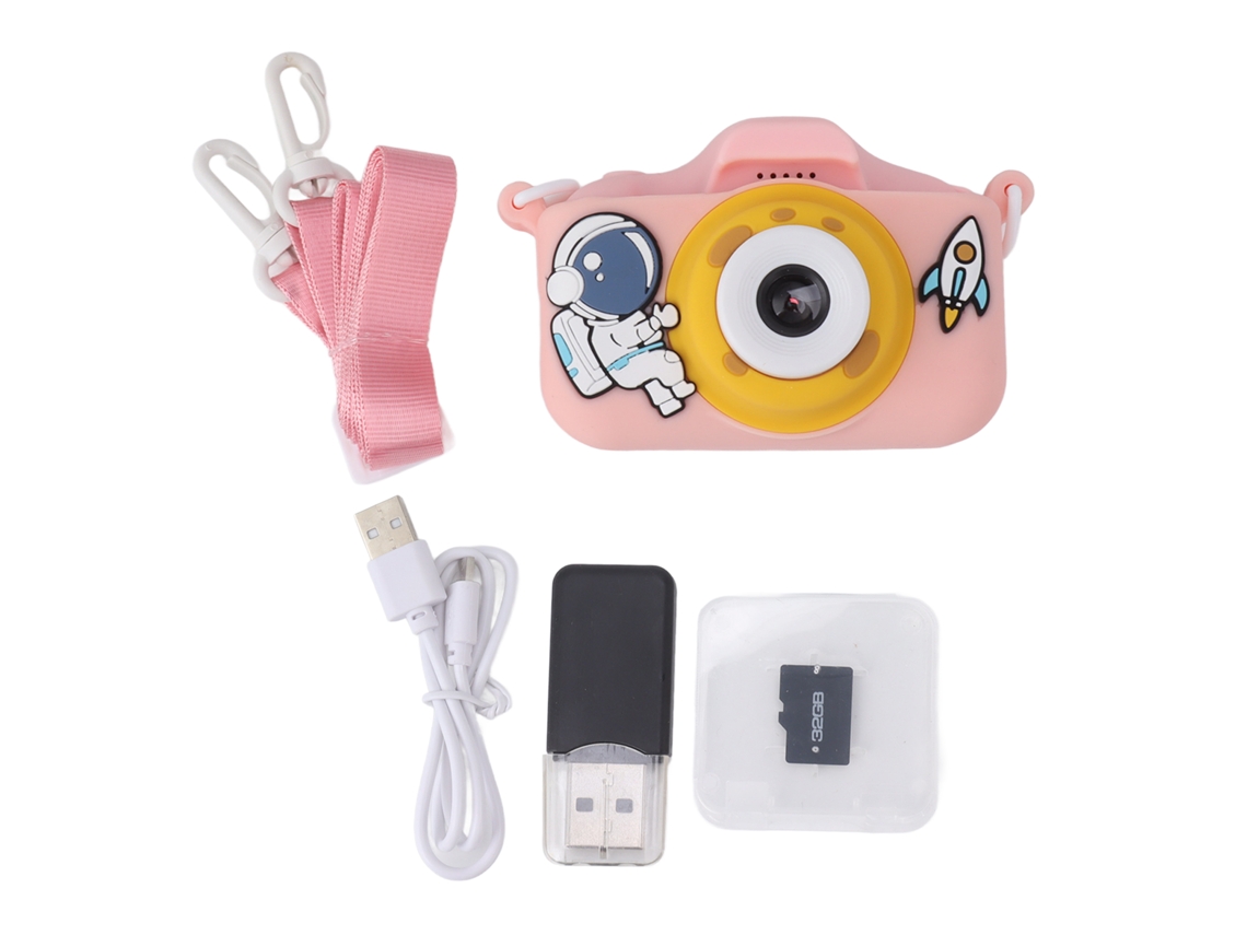 Câmera Digital Kids 20mp com Video 1080p, Ips 2in, Azul e Rosa LAXISCREED