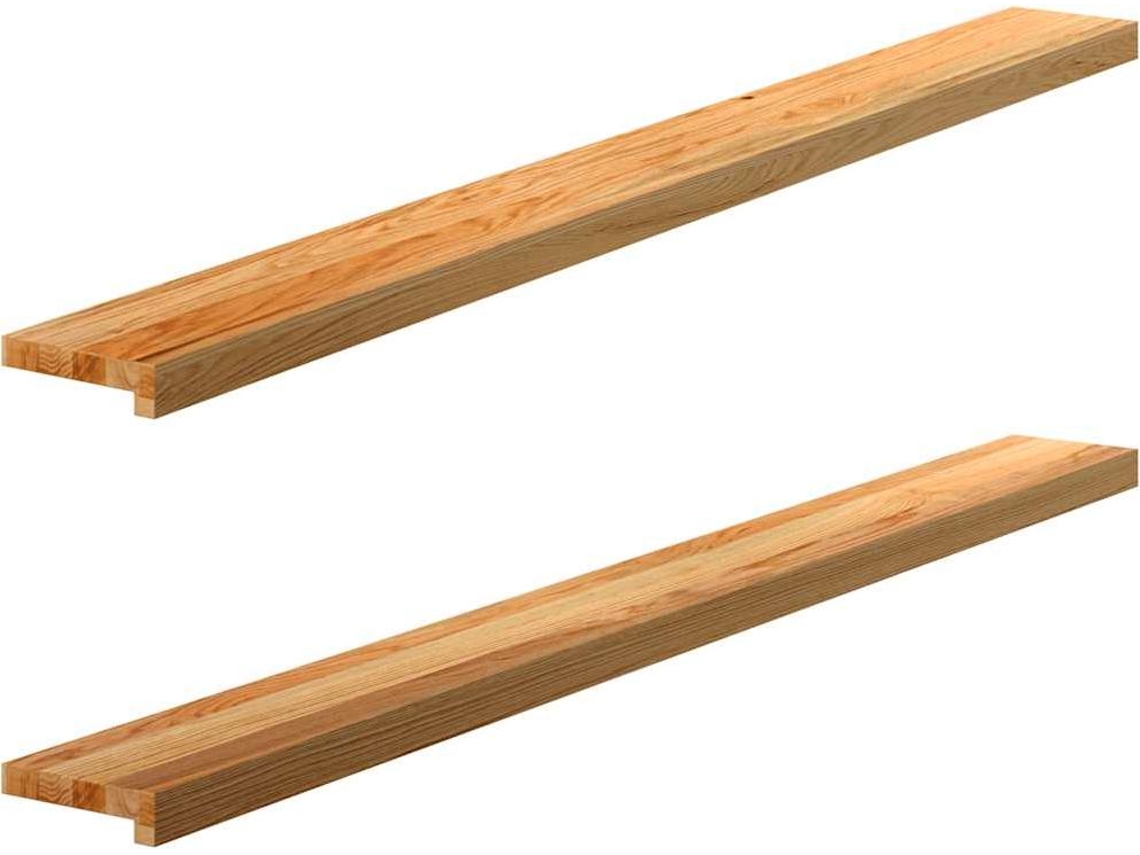 Window Sill, Window Sills Vidaxl Marrom Madeira De Carvalho (160 X 15 X 2 Cm)