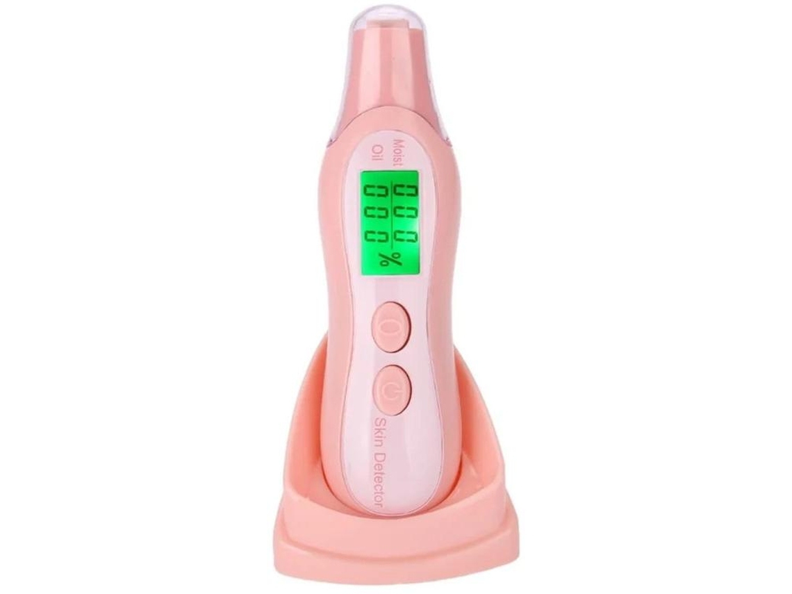 Caneta Testadora De Pele Digital Com Display Lcd Analisador De Óleo/umidade Da Pele Facial De Precisão Para Cuidados Com A Pele Em Viagens Yizhood