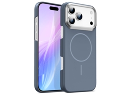 Capa Para Iphone 17 Pro Max, Resistente A Quedas, Cinza Carvão