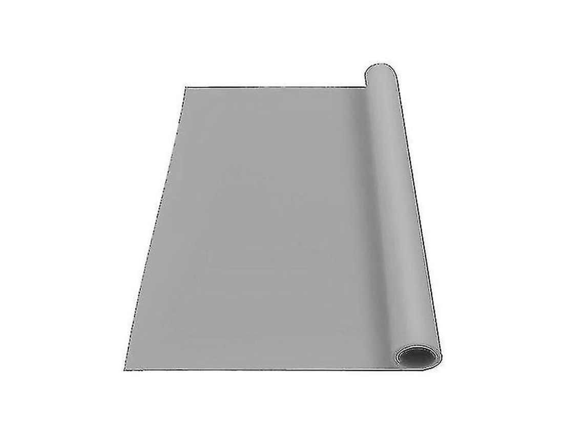 Tapete De Silicone 100% Puro Tamanhos Xs-xl, Resistente Ao Calor, Anti-deslizante E Impermeável Para Cozinha, Mesa E Artesanato Cinza