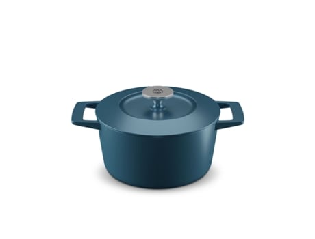 Panela Ferro Fundido MASTER SWISS Redonda (Azul - 20 cm)