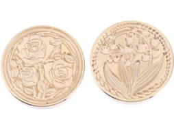 Cabeça De Selo Em Cobre Estampado Para Envelopes Decorativos De Presentes E Aniversários