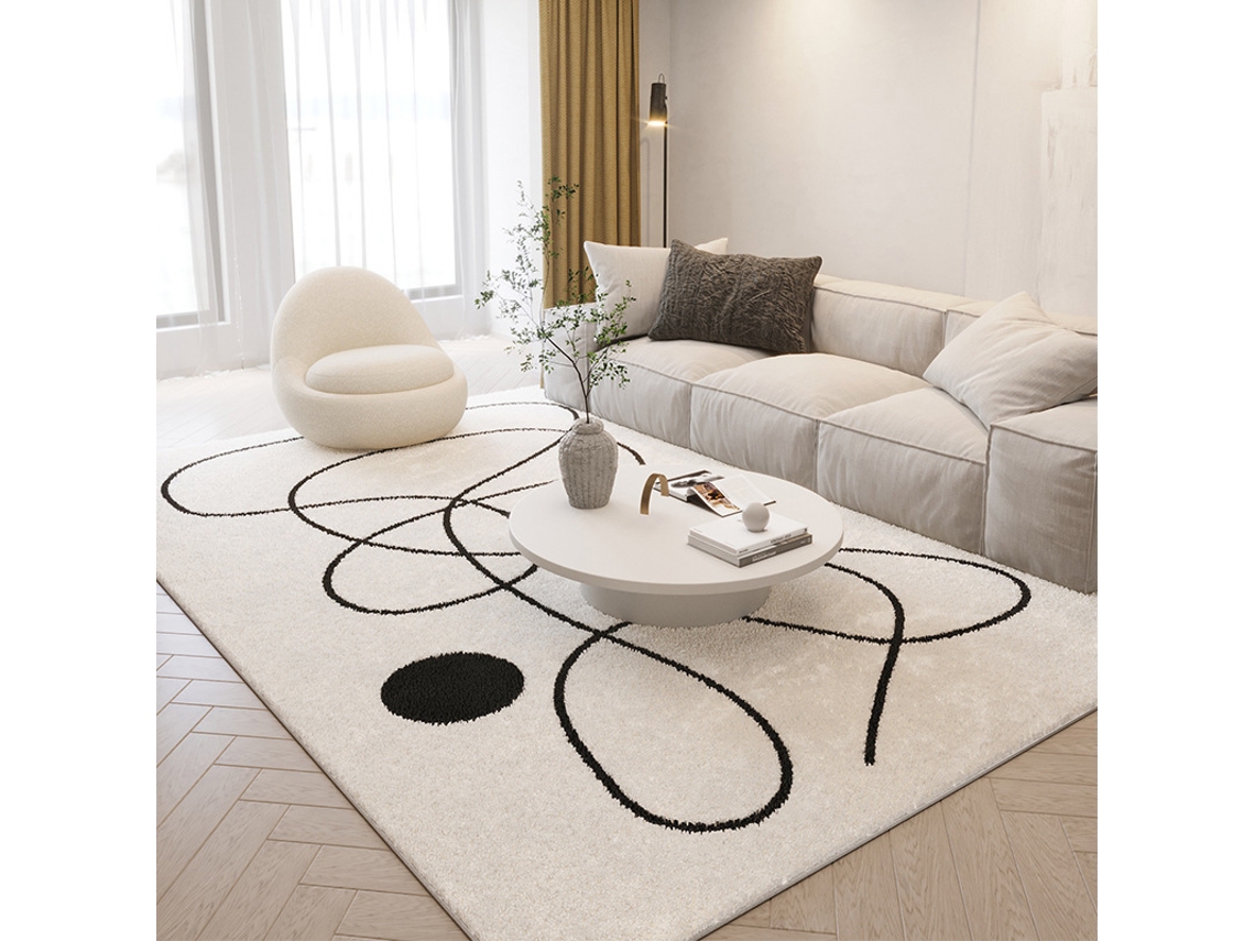 Tapete Leve De Luxo, Decoração De Sala De Estar, Tapete Interno, Tapete De Vestiário, Sofá De Lazer, Tapete Grosso De Pelúcia 120x180cm