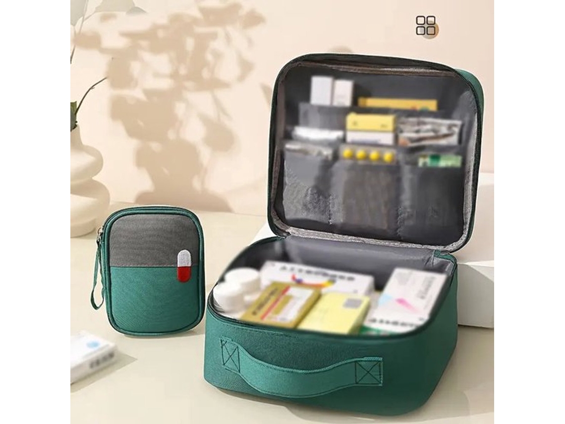 Conjunto De 2 Porta, Comprimidos, Verde, Porta