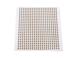 Olhos 3d Epóxi 4mm Ouro para Iscas de Pesca