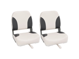 Vidaxl Assentos De Barco Dobráveis Com Encosto Alto 2 Pcs 41x36x48 Cm