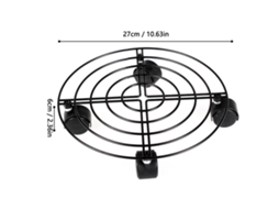 Metal Structure Universal Wheel Platform, Multifunctional Rolling Platform (flexible Universal Wheel Movement, Sturdy Metal Structure) Eoocoo