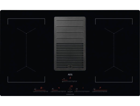 Placa de Indução AEG Combohob IDK84453IB (Elétrica - 83 cm - Preto)