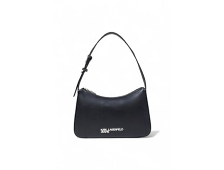 Bags Karl Lagerfeld Jeans Klj Metal Logo Shoulder Bag - Black