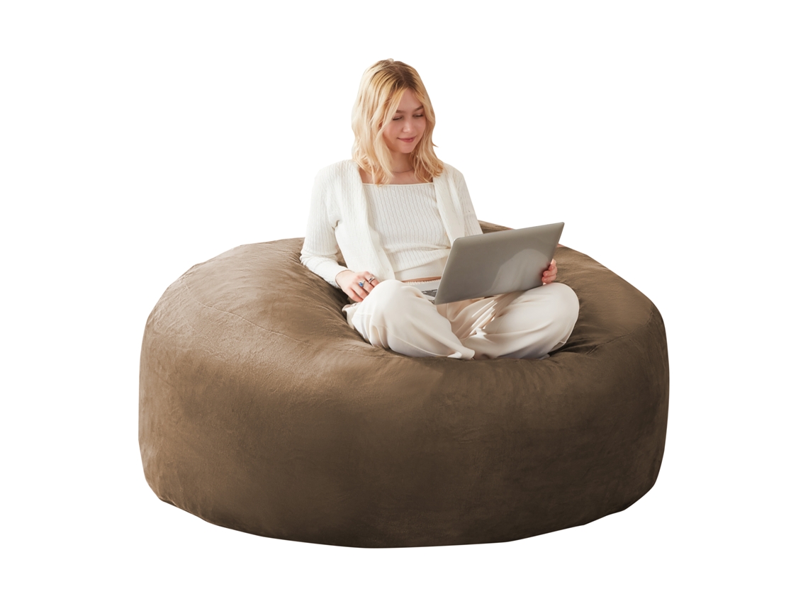 Saco de Sentar LYYTUNG 5ft, Cadeira Saco, Sofá Adulto, Confortável e Macio, Ideal para Quarto e Varanda