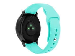 Pulseira Garmin Vivoactive 3/ Vivomove Hr, De Silicone Com Fivela Invertida Cor Sólida, Azul - Petróleo