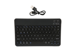Teclado Sem Fio Bluetooth De 10 Polegadas Para Tablet E Laptop