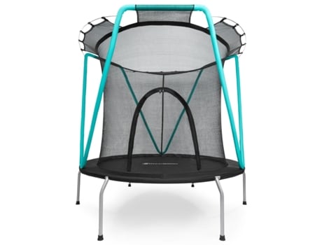 Trampolim Infantil com Rede de Segurança Ø 167Cm Fechado Trampolim Infantil 3-8 Anos Máx. 25 kg HYPERMOTION