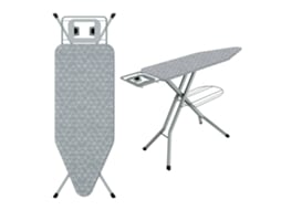 Tábua De Passar Roupa, Tábua De Passar Roupa Dobrável, Para Gerador De Vapor, Sistema Anti-fechamento, Altura Ajustável, Com Capa 100% Algodão,