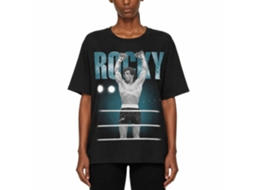 Rockinstone Rocky The Champ Black T-shirt Size:xl