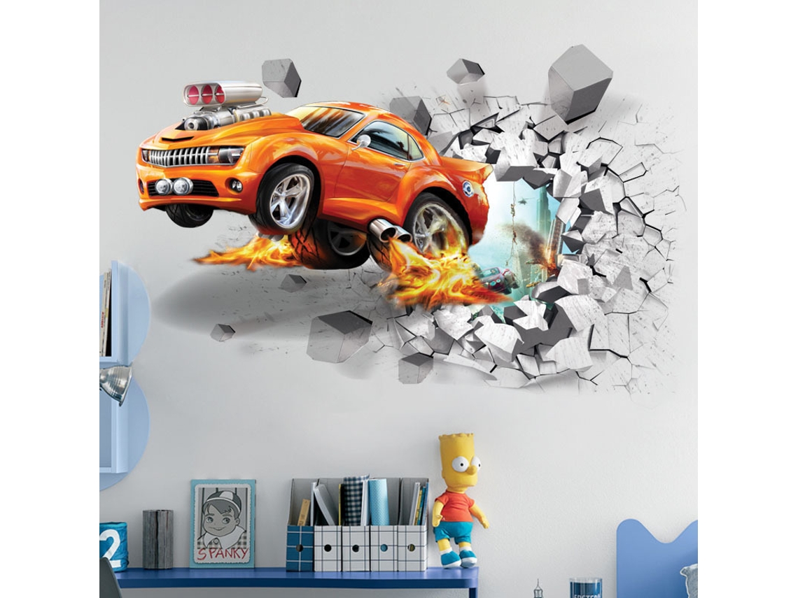 Lurelia Decalque Mural Folhas Cozinha Banho Pvc 3d Autoadesivo Removível Branco 2 Adesivos 50x70 Cm Quarto