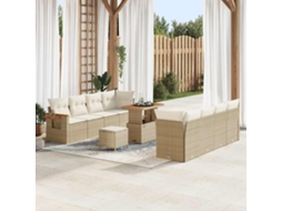 Vidaxl Conjunto De Sofá De Jardim 12 Unid. 10-número De Lugares