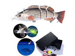 Señuelo de Pesca Eléctrico Segmentado Usb S/MARCA