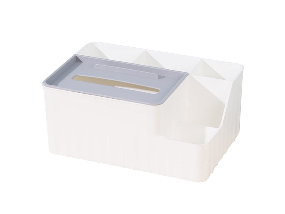 Caixa de Armazenamento de Mesa para Sala de Estar Sala de Jantar Mesa de Centro Controle Remoto Cosmético