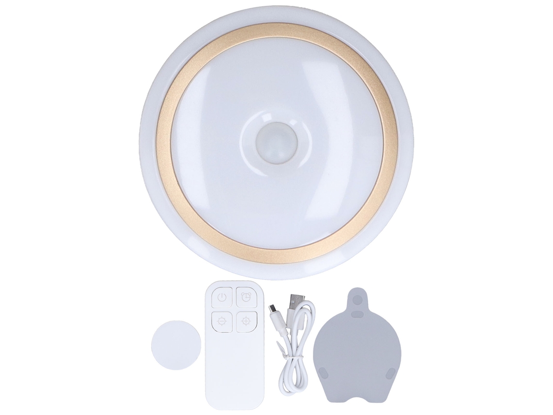 Luzes de Led Tipo Disco com Controle Remoto Infravermelho CHABERLU
