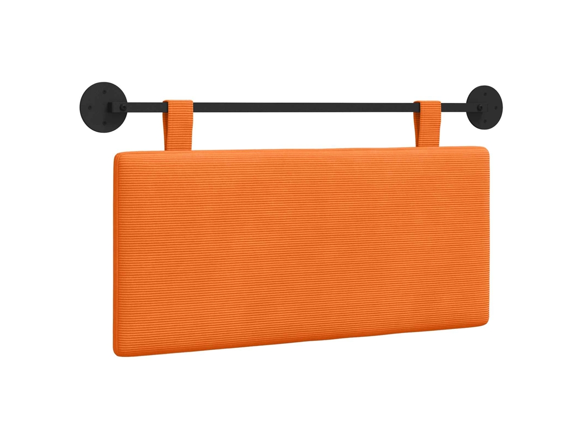 Conjunto 1 Cabeceira Suspensa Vidaxl Laranja Cordão (100 X 55 X 5 Cm)