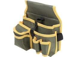 Bolsa Para Ferramentas Com Alça De Ombro E Cinto De Lona Resistente Para Eletricistas.