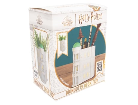 Porta Canetas Gringotes Harry Potter Blue Sky