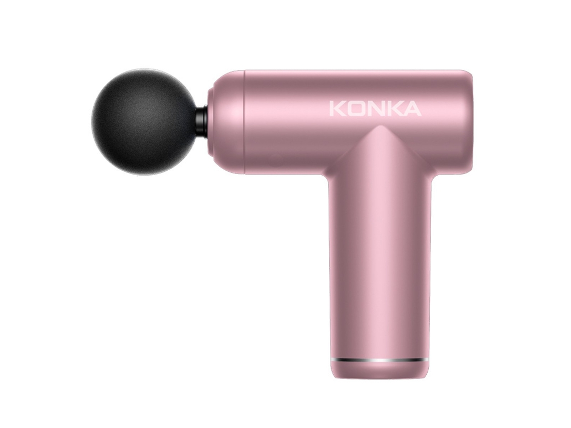 Pistola de Massagem Konka Gun Fit para Fisioterapia 6 Cabeças KONKA