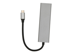 Hub Usb C 6 Em 1 100w Pd 4k Uhd 5gbps Adaptador Dongle Splitter Usb C