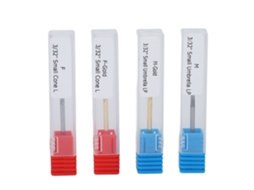 Kit De 4 Brocas Para Dremel De Unhas Em Aço Tungstênio Para Remoção De Cola Polimento E Esmerilhamento Universal