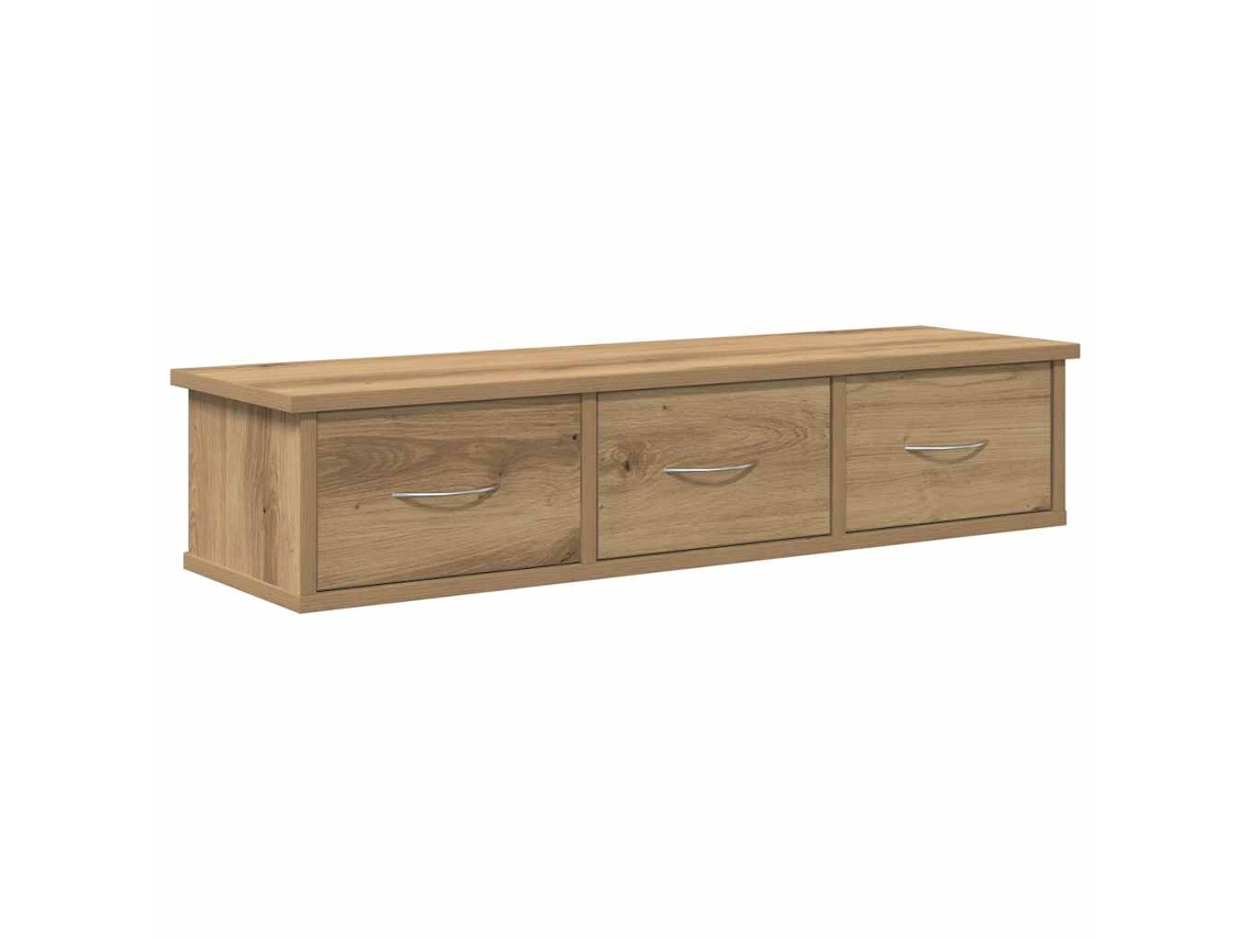 Wall Cabinet, Wall Cabinets Vidaxl Marrom Madeira Processada (90 Cm)