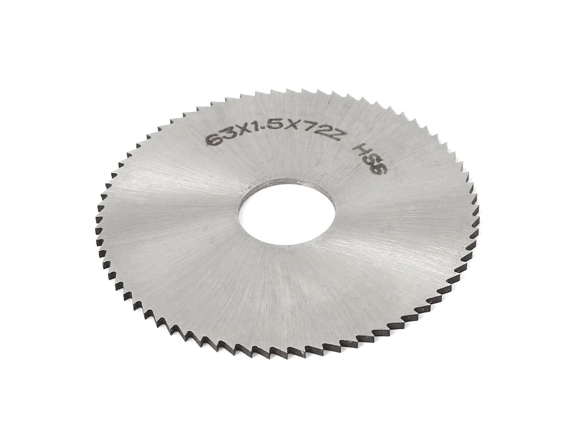 Lâminas de Serra Circular 63 Mm X 16 Mm 72 Dentes Aço Rápido CHABERLU