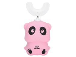 Escova De Dentes Elétrica Infantil Sônica Em Formato De U, À Prova D'água, Portátil, Com Desenho Animado Fofo (rosa)