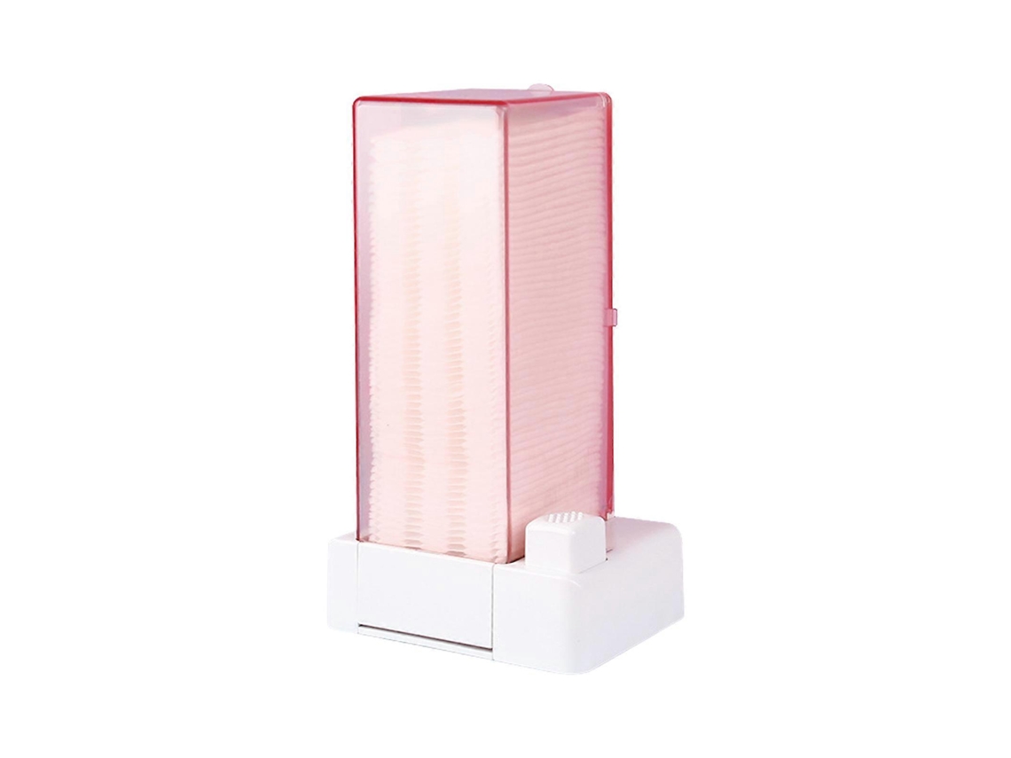 Estojo Organizador De Maquiagem Com Suporte Para Discos De Algodão Acrílico Premium E Caixa De Armazenamento Com Dispensador Olysi Shop