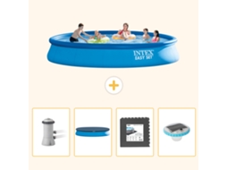 Intex Piscina Easy Set Redonda - 457x84 Cm - 5-peças S312