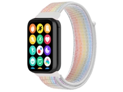 Bracelete para Redmi Watch 6 / 5 / 4 Nylon Fecho de Velcro Colorida XIAOMOYU