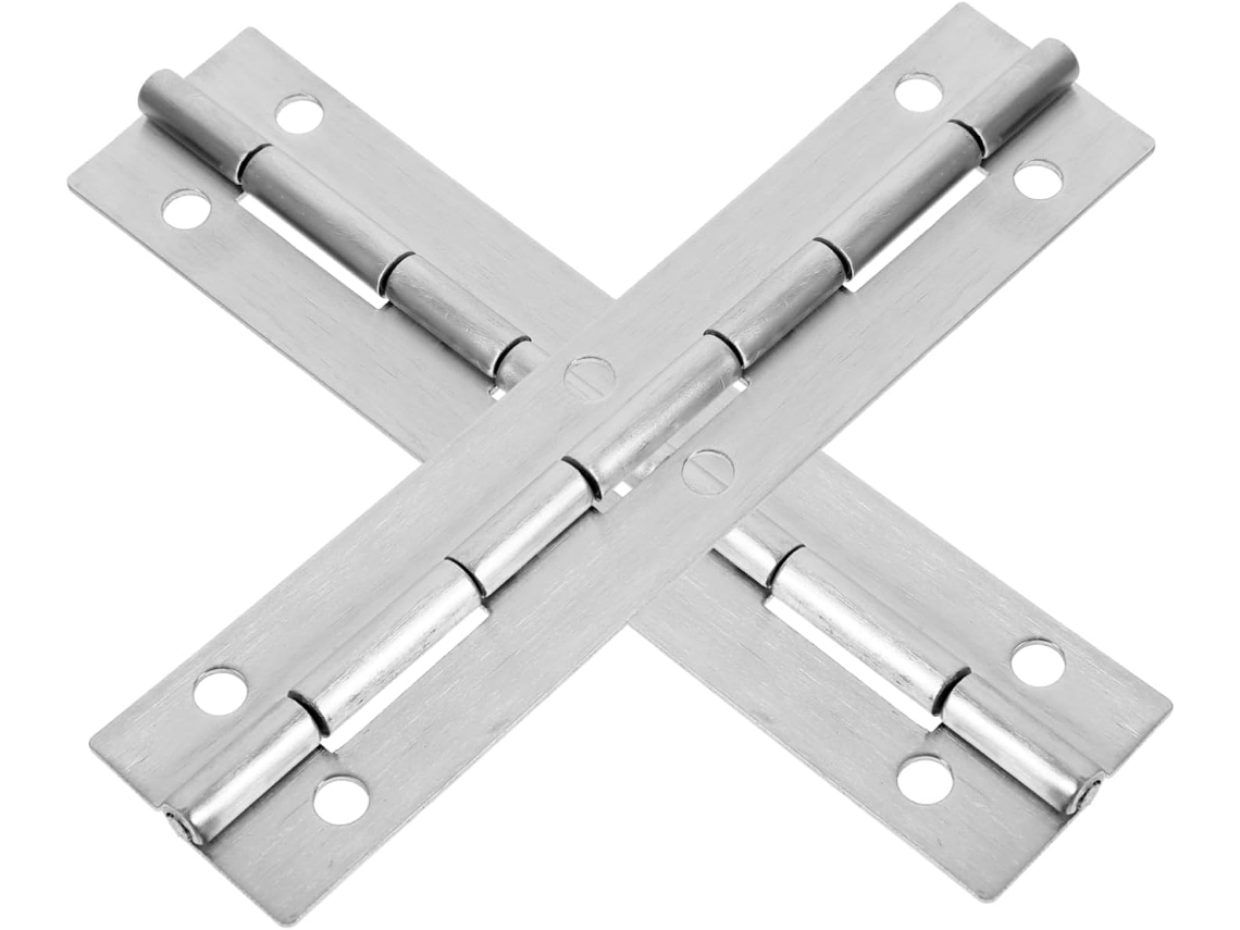 Dobradiças De Aço Inoxidável Para Piano, 15 Cm (6 Polegadas),