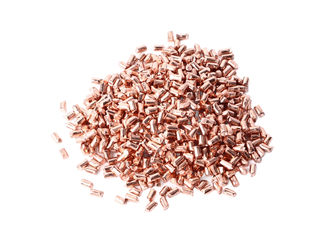 Cobre Em Grânulos De Fundição 99,99% Alta Pureza Metal De Cobre Bruto 200g Para Indústria Petróleo Química Impressão