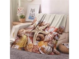 Manta de Flanela Fansu Estampa 3d Quente e Macia Microfibra Ideal para o Inverno Perfeita Cama Ou Sofá Adequad